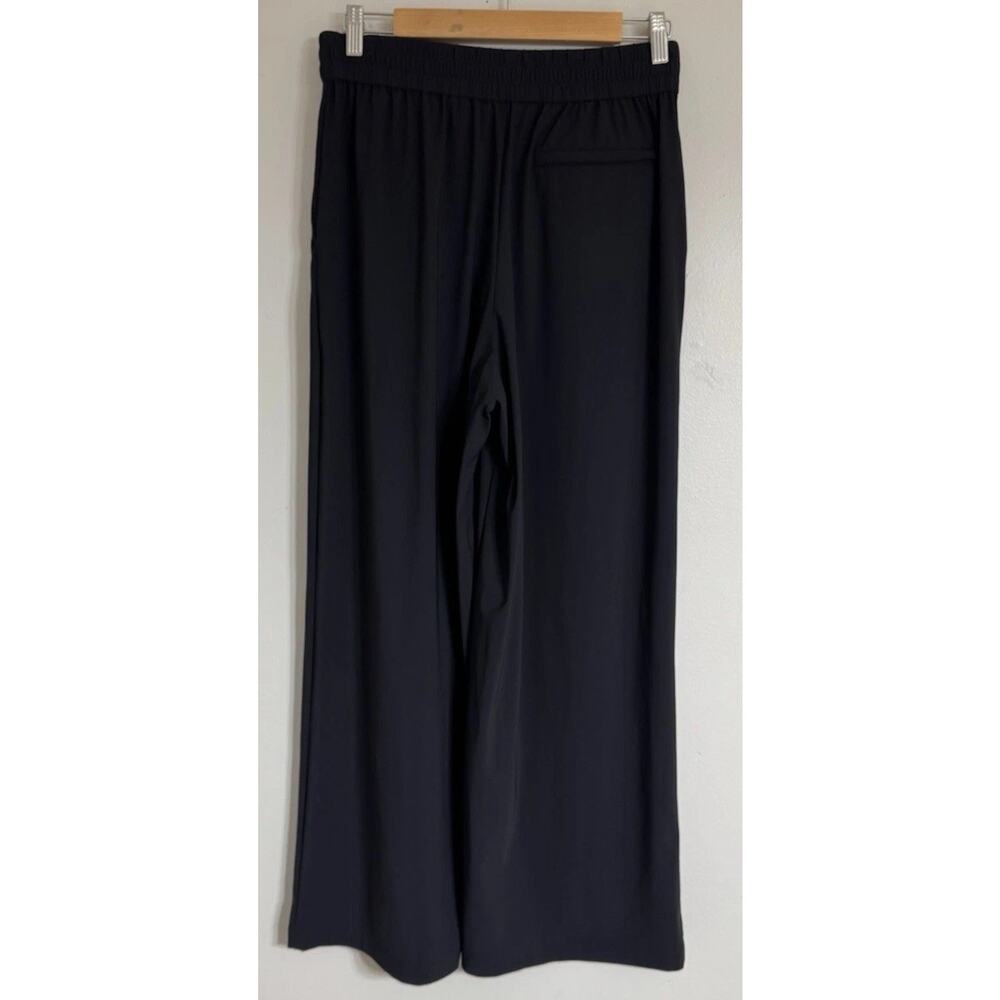 Athleta Pinnacle High Rise Trouser Pants Wide Leg Women’s Size 6 Black Pockets - Picture 8 of 12